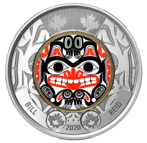 2020 Toonie - Bill Reid - Coloured reverse